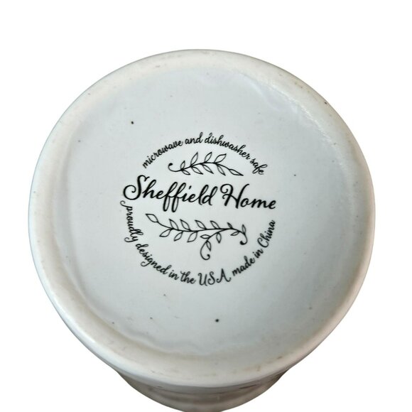 NWT Hello Fall! by Sheffield Home 6.5" Tall Fall Ceramic Travel Mug With Lid - Picture 7 of 11